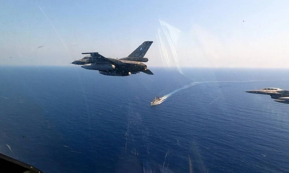 «ΗΝΙΟΧΟΣ» και «ΛΑΙΛΑΠΑ» σε επίδειξη ισχύος σε αέρα & θάλασσα